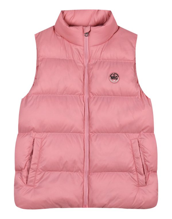 Girl΄s sleeveless vest jacket