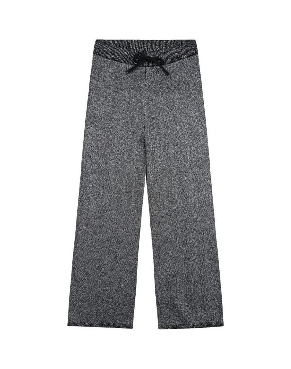 Girl΄s knit culottes with lurex thread