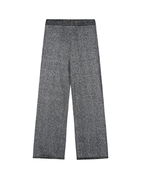 Girl΄s knit culottes with lurex thread