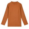 Girl΄s ribbed solid colour turtleneck