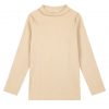 Girl΄s ribbed solid colour turtleneck