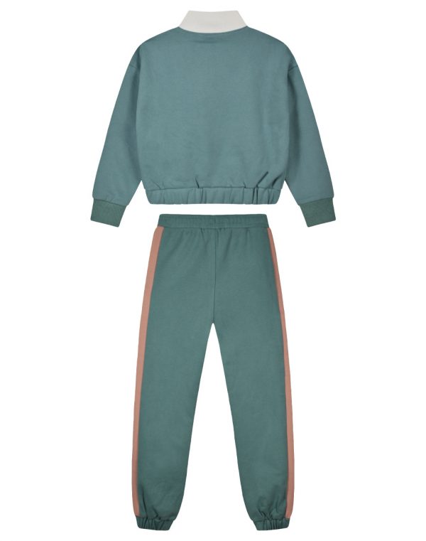 Girl΄s fleece set blouse and sweatpants