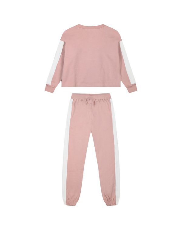 Girl΄s fleece two-coloured set