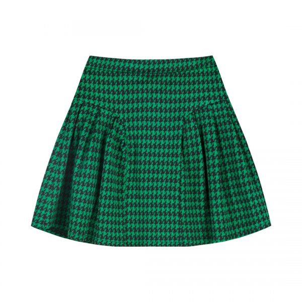 Houndstooth skirt for girls