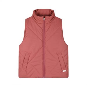 Sleeveless vest jacket for girls