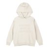 Fleece hoodie with embossed print for girls