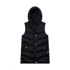 Sleeveless vest jacket for girls