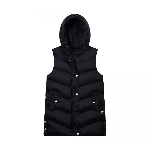 Sleeveless vest jacket for girls