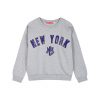 Fleece sweatshirt with print for girls