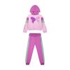 Fleece tracksuit set with print for girls