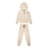 Fleece tracksuit set with print for girls