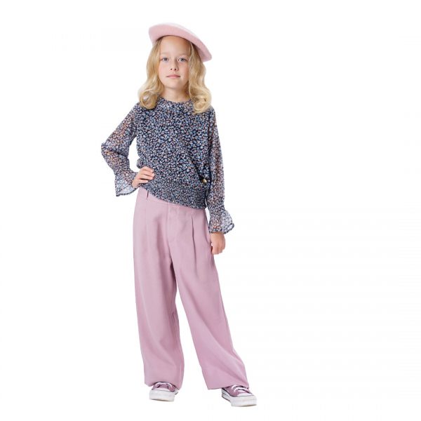 Wide leg pants for girls