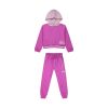 Fleece tracksuit set with print for girls