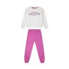 Fleece tracksuit set with print for girls