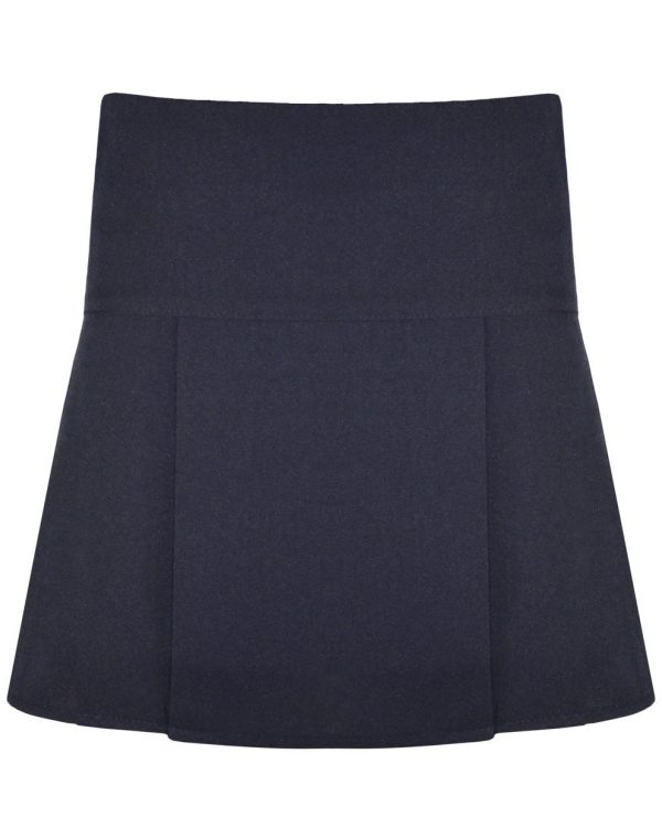 Navy pleated skirt - Ideal for parades