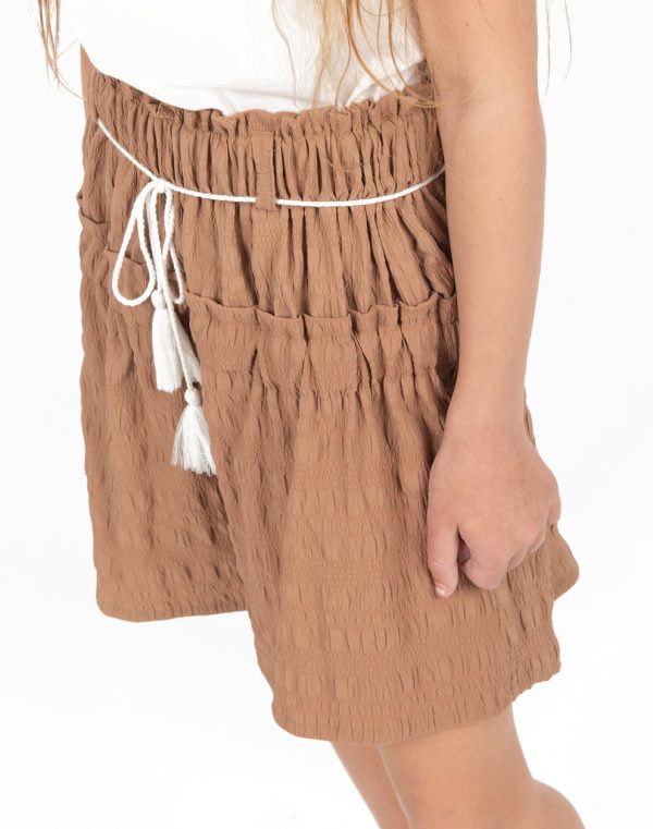 Skirt with cord