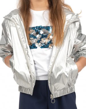 Jacket metallic color