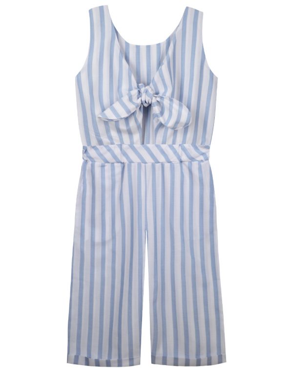 Striped jumpsuit