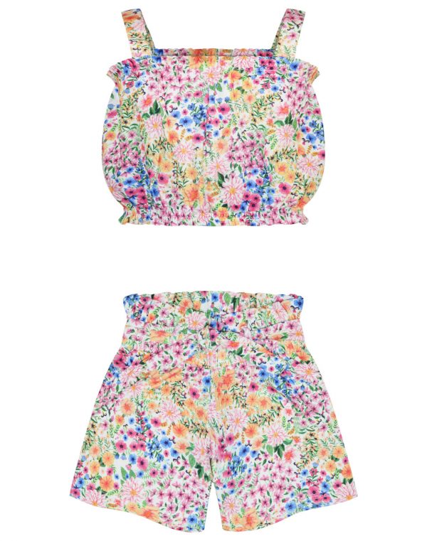 Floral jersey set