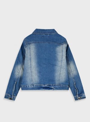 Light denim jacket for girls