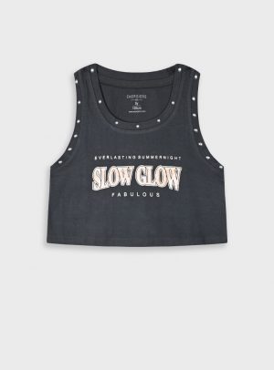 Tank top with print for girls