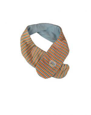 Infant's scarf print striped