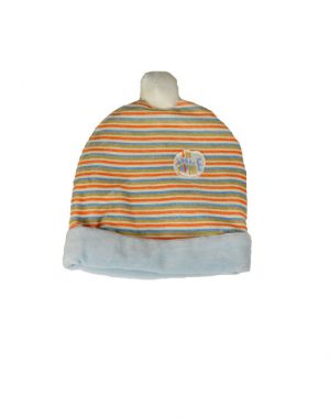 Infant's hat print striped