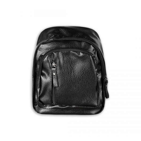 Leather backpack