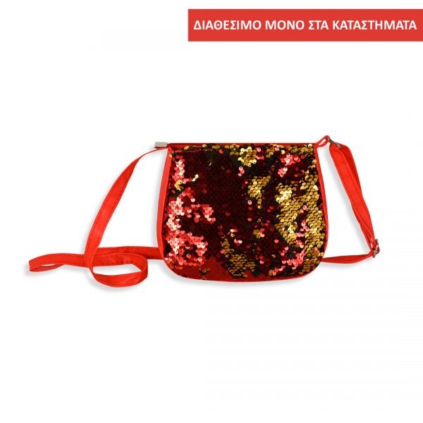 Bag with reversible sequins