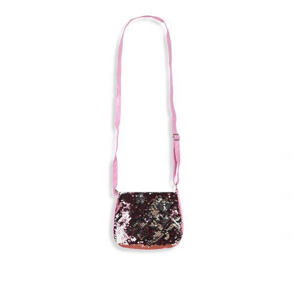 Bag with reversible sequins