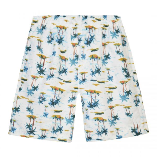 Swimwear/bermuda print palm trees