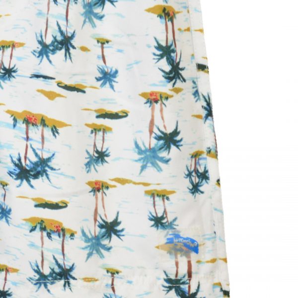 Swimwear/bermuda print palm trees