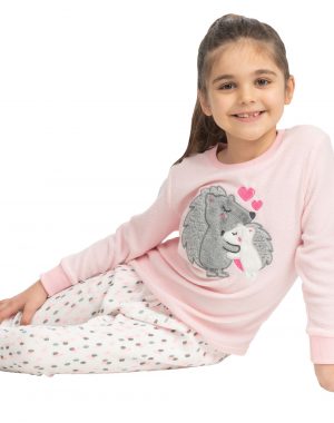 Fleece pyjamas for Girl