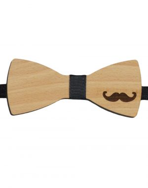 Wooden bowties