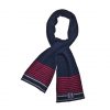 Scarf with stripes