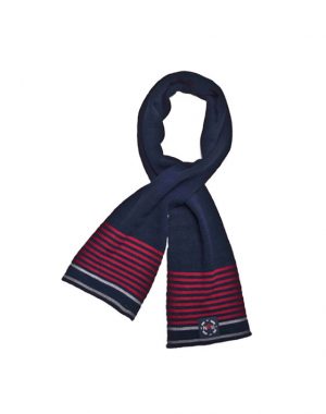 Scarf with stripes