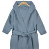 Muslin bathrobe