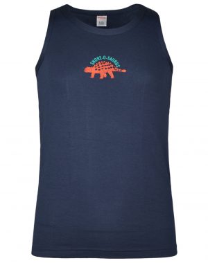 Boy's 3 piece tank tops with dinosaurs