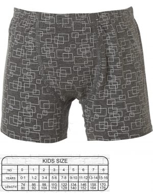 Boxer with printed motif