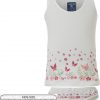 Set vest top & panties with print flowers