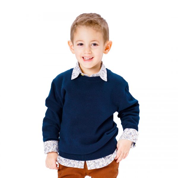 Boutique knit sweater for boys