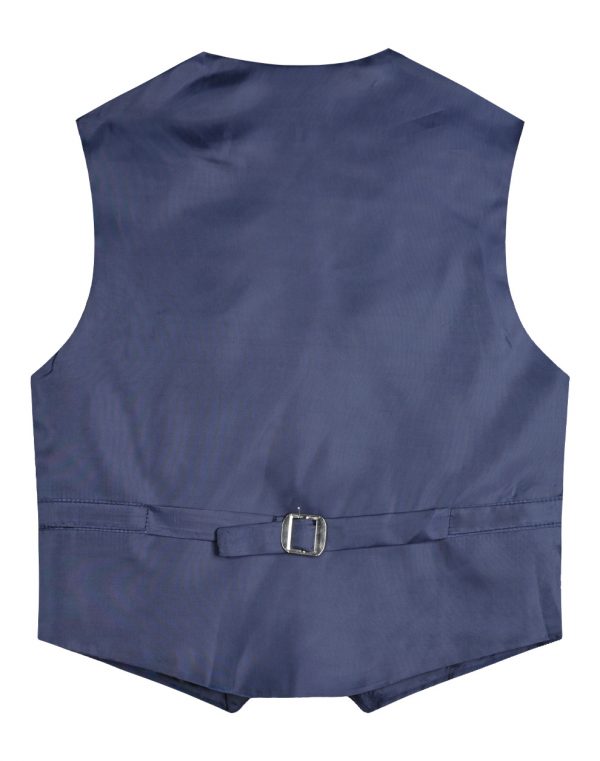 Boy΄s vest with buttons and fake welt pockets.Boutique collection