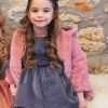 Girl΄s shiny dress with matching headband.Boutique collection