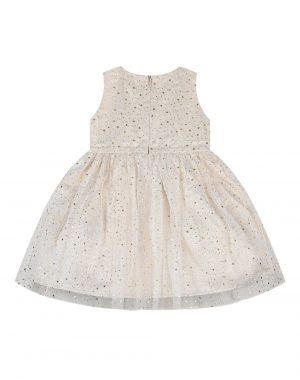 Boutique sleeveless dress with tulle for girls