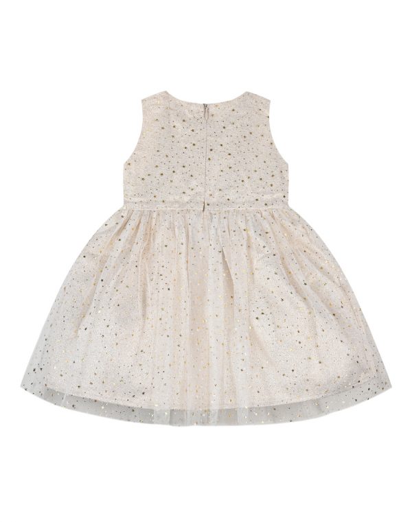 Boutique sleeveless dress with tulle for girls