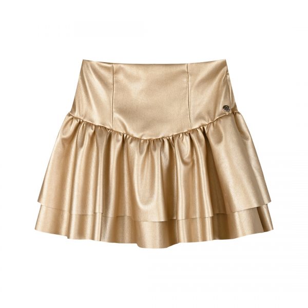 Boutique faux leather skirt for girls