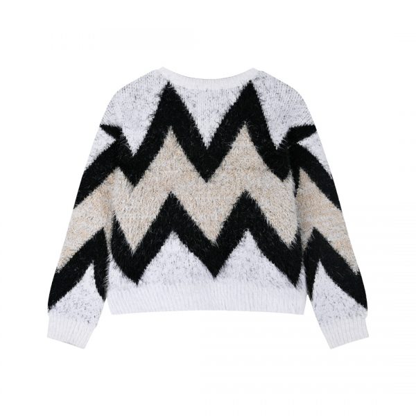 Boutique knit pullover for girls