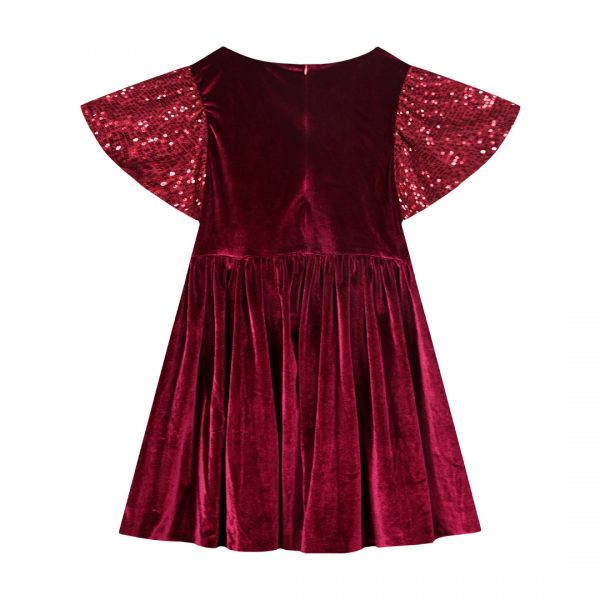 Boutique velvet dress for girls